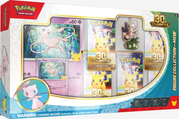 Pokémon TCG: 30th Celebration — Mew Figure Collection (Pending stock)