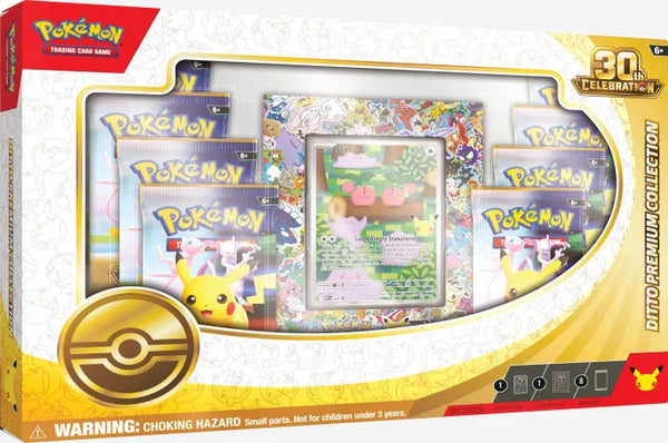 Pokémon TCG: 30th Celebration — Ditto Premium Collection (Pending stock)